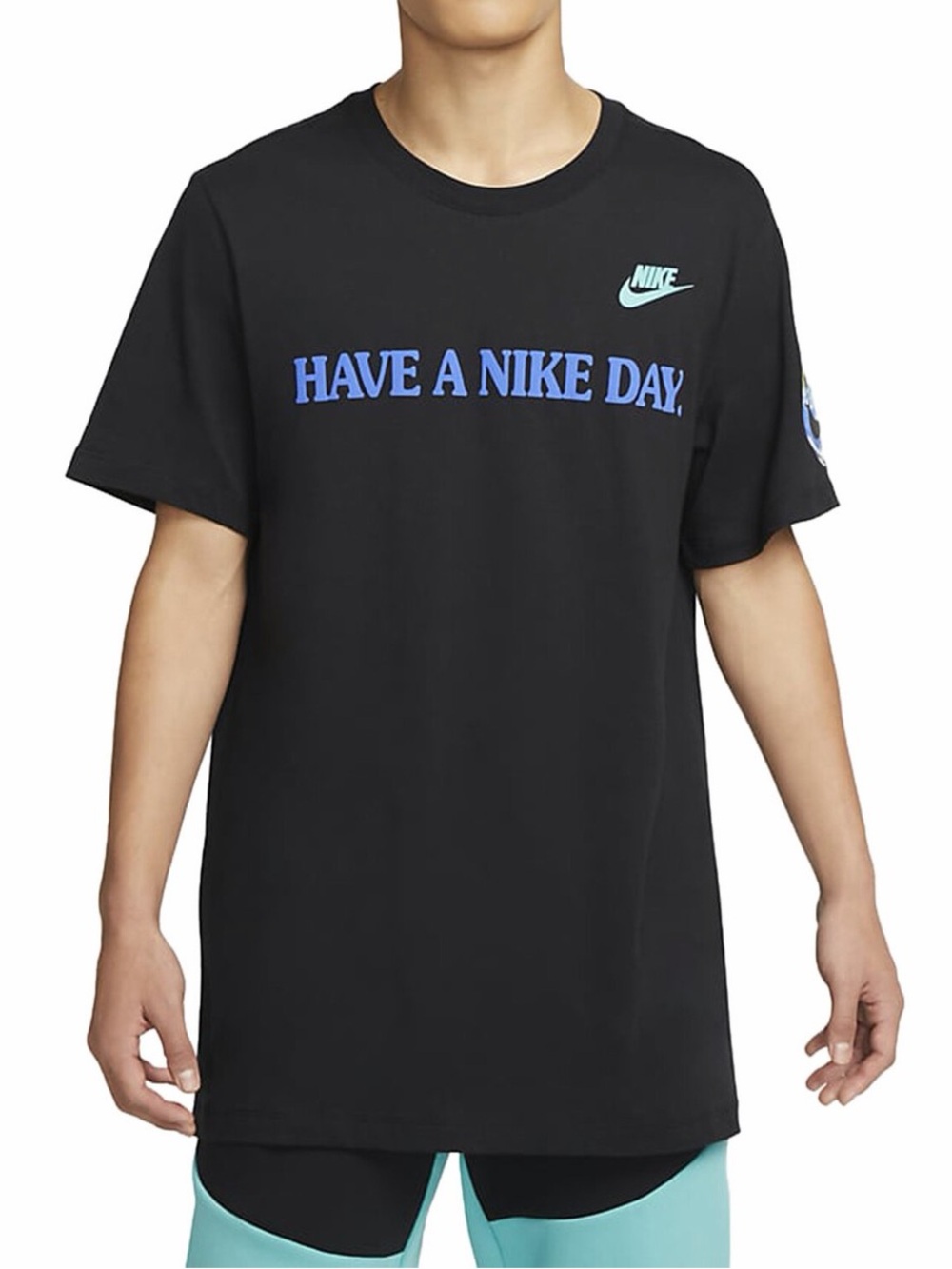 Nike Black Short-Sleeve 'Have A Nike Day' Tee XL
